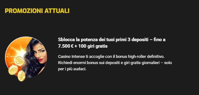 Visita la pagina promozioni e richiedi fino a 7500 euro